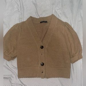 Cropped cardigan